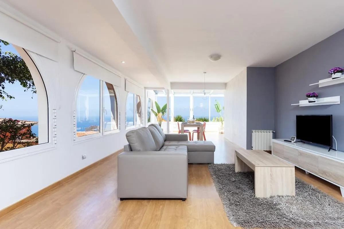 Eden Rentals Villa La Paz Ocean Views Heated Private Pool Sauzal 0*,  Spain